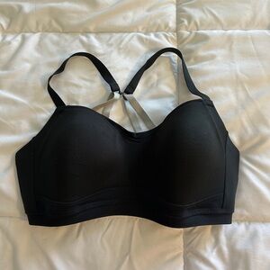 Brooks Black Women's Sports Bra with adjustable waistband and straps